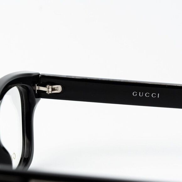 Gucci Men Eyeglasses Black Square GG1731O 001 BRAND NEW - Picture 4 of 11